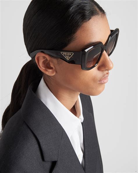 prada women's cinema sunglasses|Prada sunglasses women clear.